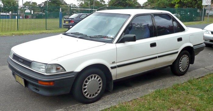 1989 Toyota Corolla: A Classic Compact Car