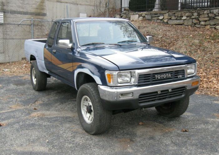 Toyota 1989 sr5 tacoma pickup v6 4x4 cab sale extended miles sre other litre low car