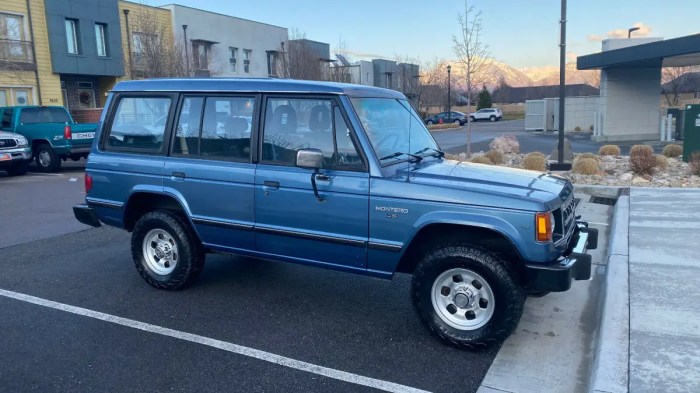 1990 Mitsubishi Montero: A Classic SUVs Legacy