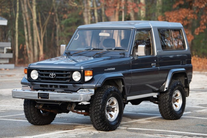 1990 Toyota Land Cruiser: A Timeless Off-Road Icon