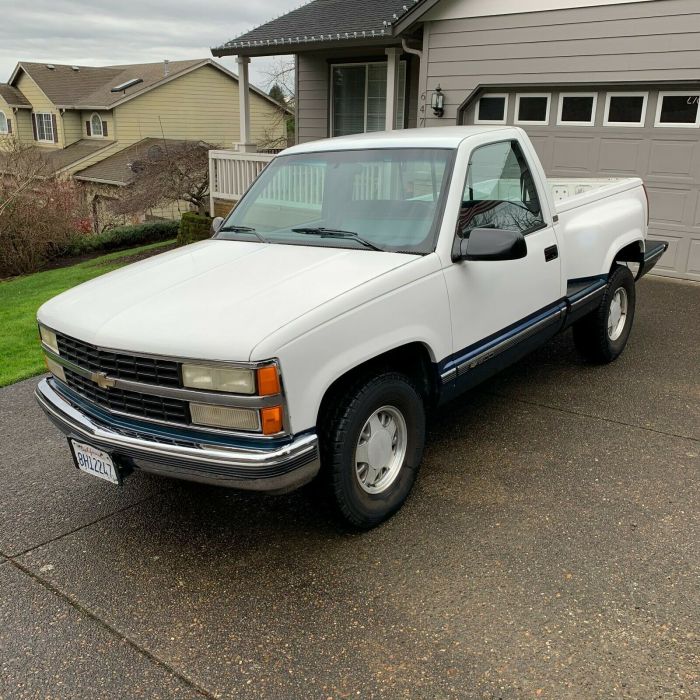 1991 chevy pickup chevrolet