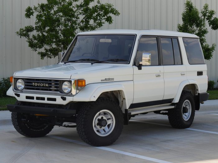 Land cruiser toyota 1991 hdj80 80 series speed sale turbodiesel diesel bringatrailer lhd factory ih8mud bat forum