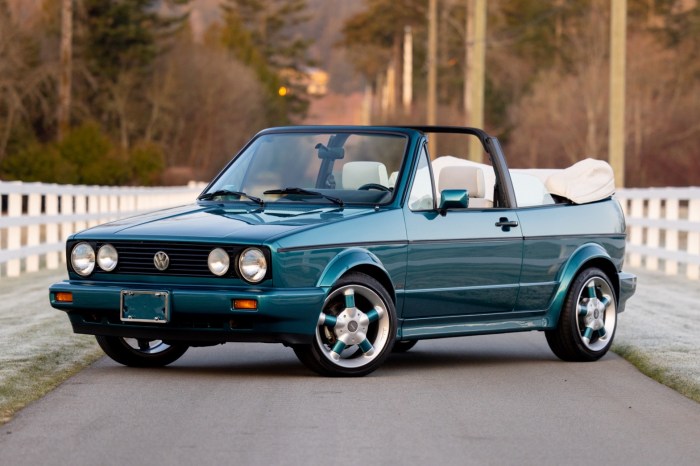 1991 cabriolet volkswagen excellent cabrio