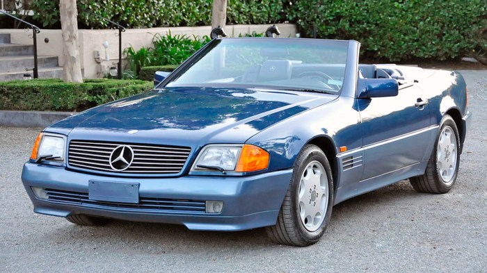 1992 mercedes 300sl benz car