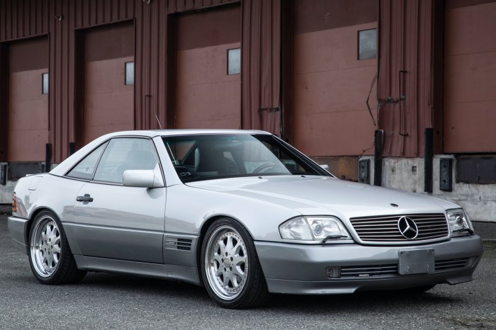 1992 500sl mercedes benz year