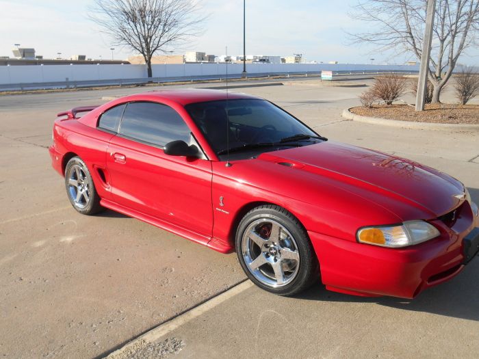 Mustang 1994 cobra ford pace indianapolis must car