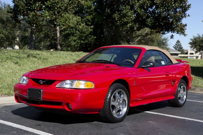 Mustang 1994 cobra sn95 ford svt sn svo gt40 supercharged procharged tremec 0l sale 50l