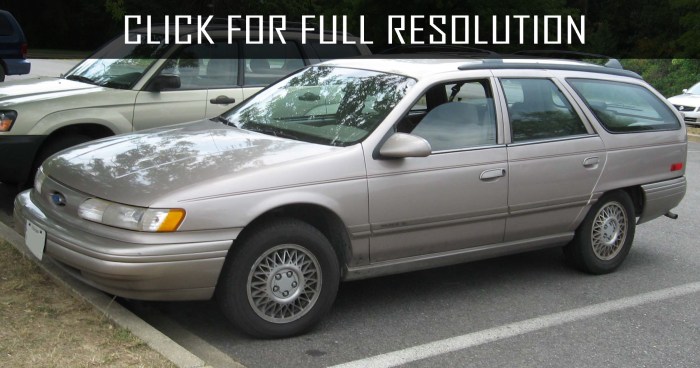 Taurus 1994 ford reserve sedan gl door 8l