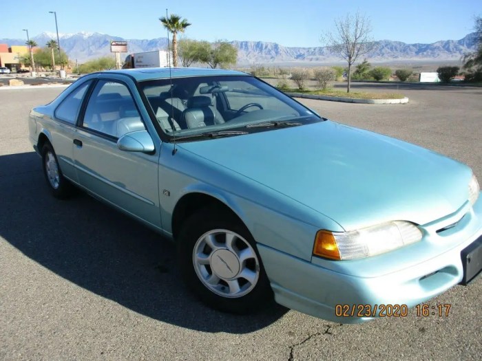 1994 Ford Thunderbird: A Classic American Muscle Car