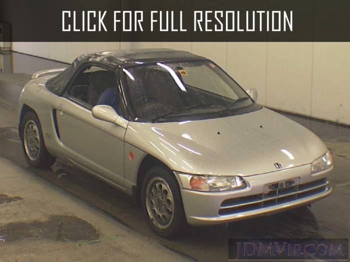 Car seater soft top honda beat immaculate condition mid engine 1991 660cc sale