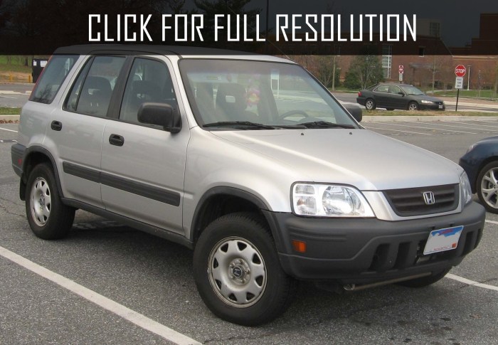 1996 Honda CRV: The Birth of a Compact SUV Icon