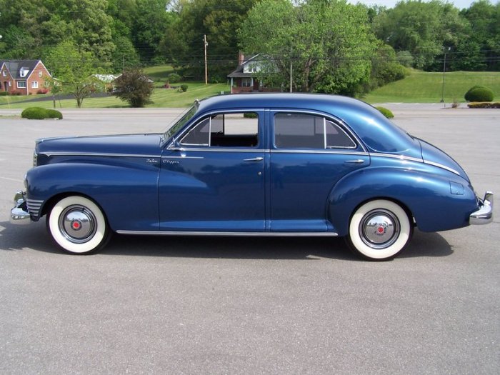 Packard 1947 clipper super sedan custom passenger henney seven car motor cars auctions rm visit offered hemmings auction