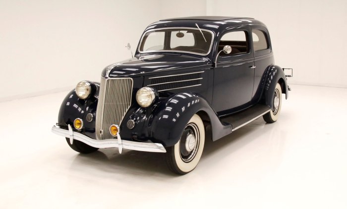 Ford 1936 deluxe coupe window dearborn award specialties 1989 restored exotic automotive cowan winner richard points frame 1000