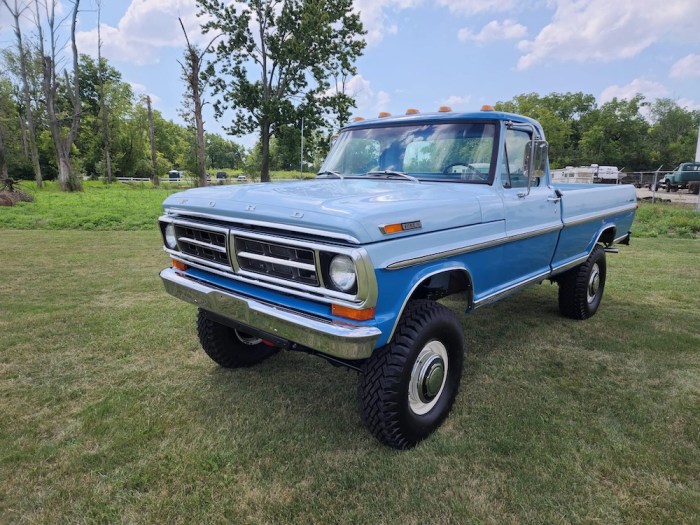 F250 highboy ford truck 1971 camper 4x4 special morrey story owner trucks rotate