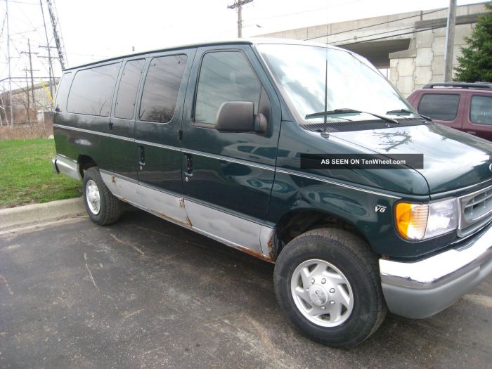 Ford 2001 e350 van series