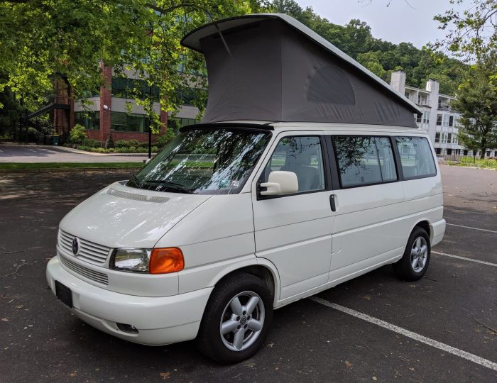 Eurovan 2002 volkswagen vw weekender nothing needs rare pop top momentcar