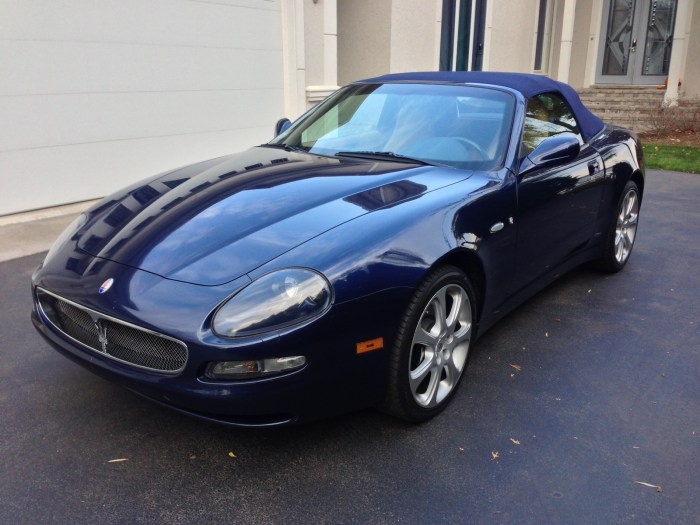 Maserati spyder 2004 cambiocorsa convertible cargurus economy specifications fuel technical