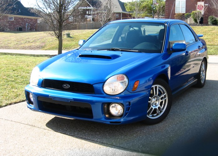 Subaru impreza wrx sti airbag etupuskuri