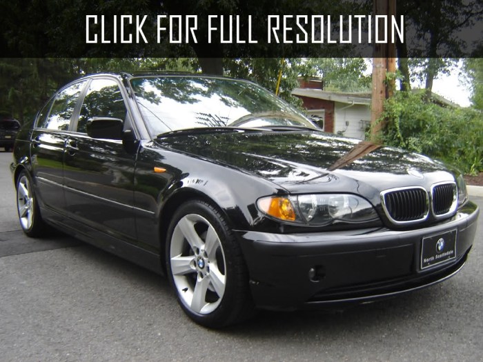 2005 BMW 325I