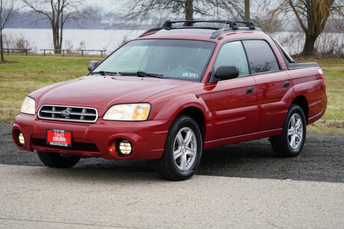 2005 Subaru Baja: A Rugged Adventure Vehicle