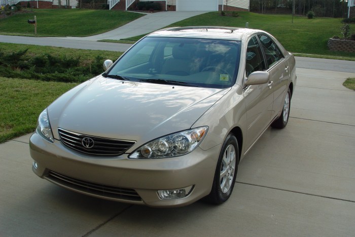 Camry toyota 2005 le 2006 reviews car