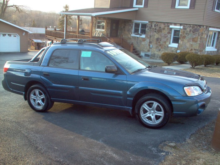 Subaru baja 2005 blue atlantic pearl sport exterior gtcarlot