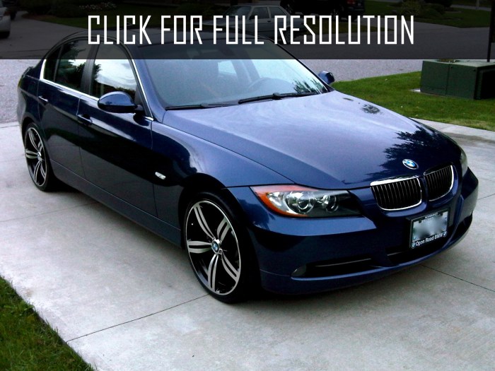 2006 BMW 3 Series: A Classic German Sedan