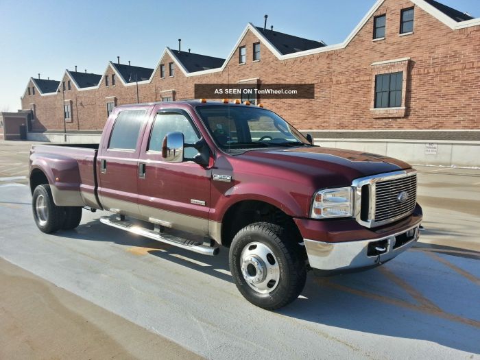 2006 ford duty super 350 lariat cab crew cargurus
