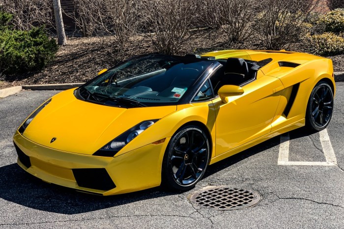 Gallardo lamborghini spyder bringatrailer trailer