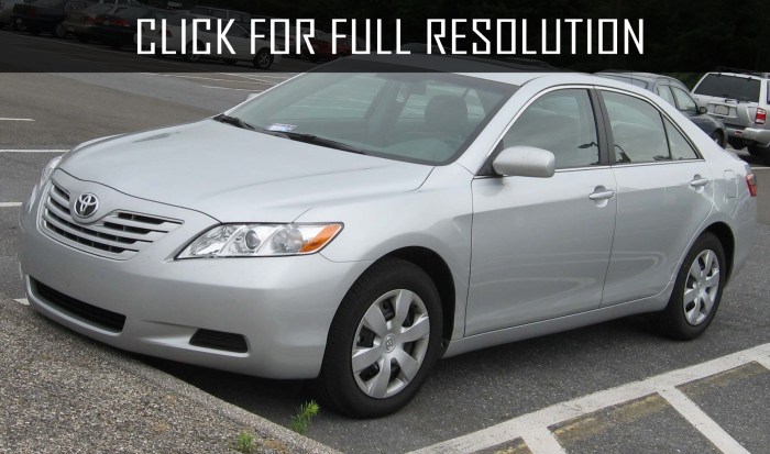 2007 Toyota Camry: A Reliable Mid-Size Sedan