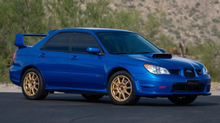 Subaru sti wrx impreza bat