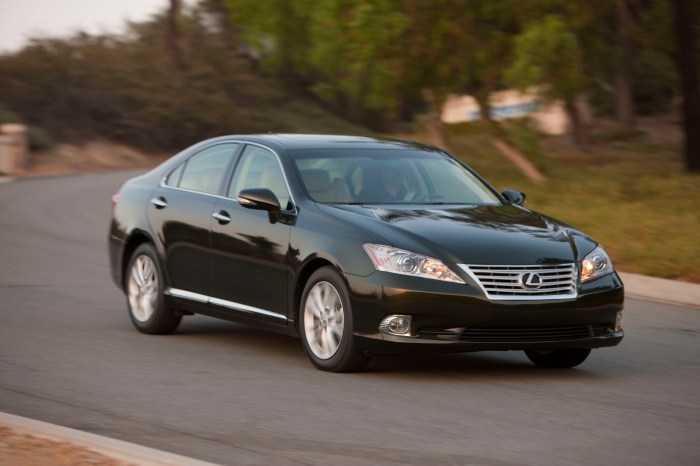 Lexus es350 2010 cars