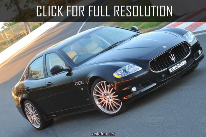 2010 Maserati Quattroporte: A Timeless Italian Icon