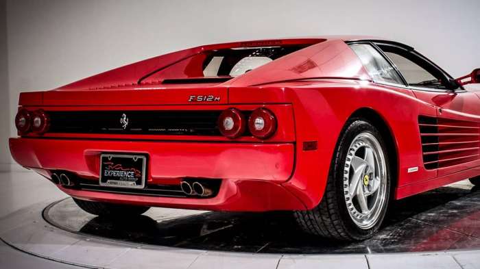 Ferrari 512m 1996 sold duttongarage
