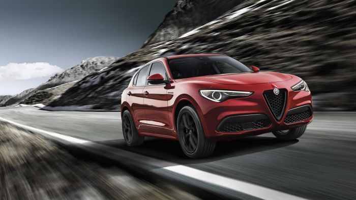 Stelvio romeo veloce