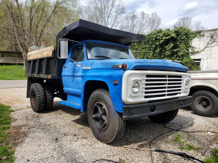 Ford f600 1990 truck dump source