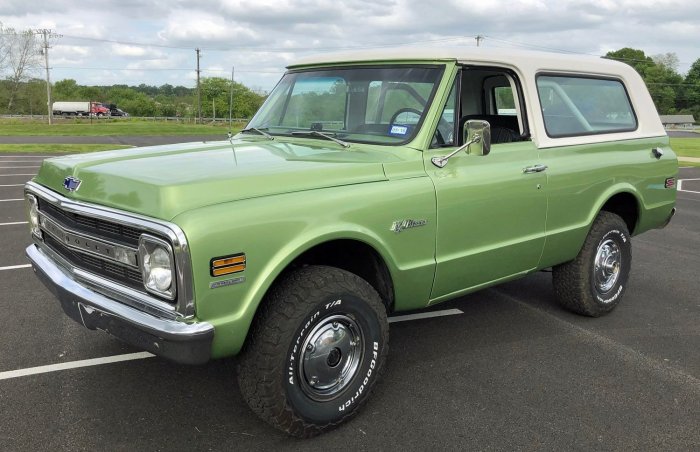 1970 blazer chevrolet