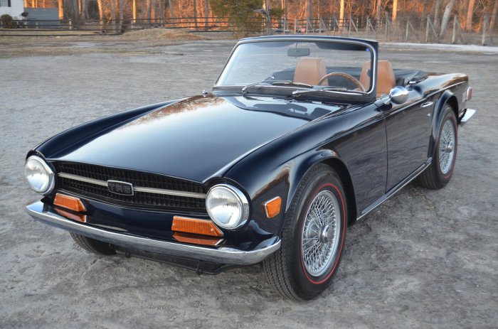 Tr6 triumph restored