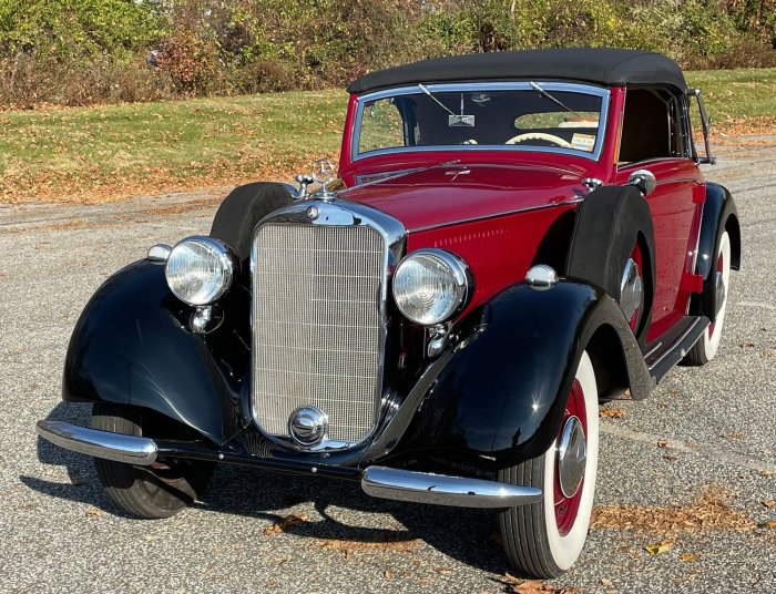 Mercedes benz w153 1940 barrett jackson cabrio 230b convertible cars car saved collector auction