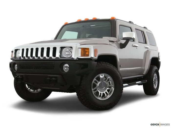 Hummer h3 2006 msrp