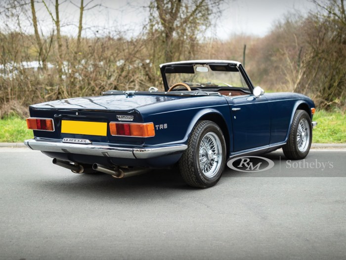 Tr6 triumph 1969 cars collectable sold au classic