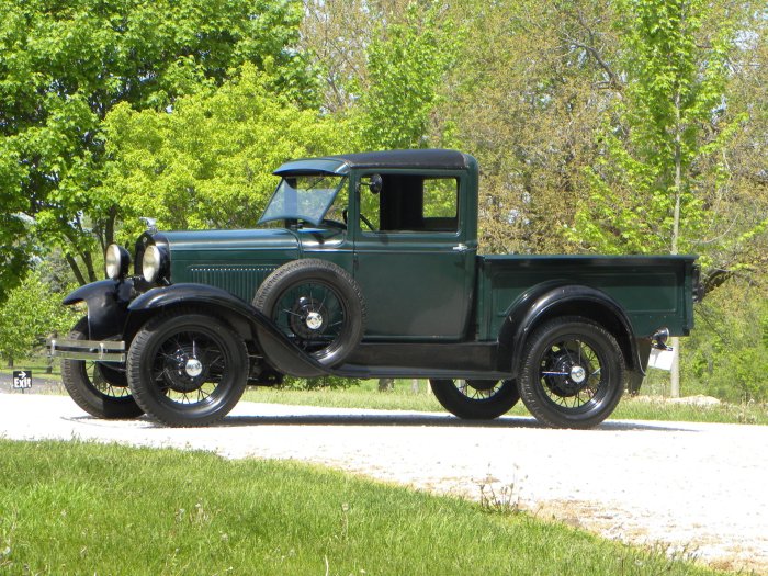 Ford model pickup 1931 truck original steel volo