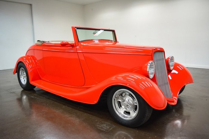 Cabriolet 1933 ford sale steel car
