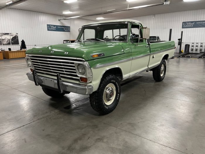 1968 ford f250 special camper ranger trucks