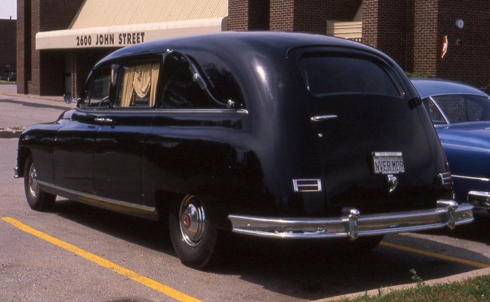 1949 Packard Henney Hearse: A Classic of American Funeral Transport