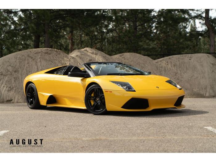 Lp640 lamborghini murcielago roadster 2007 price info contact fl