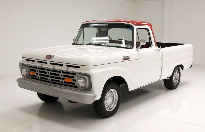 F100 1966 pickup bed