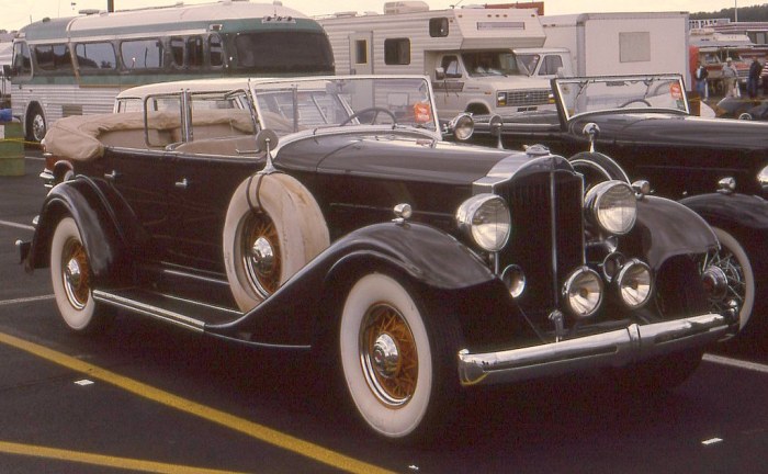 1933 packard coupe twelve roadster