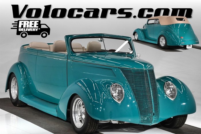 1937 cabriolet ford convertible flathead v8 speed steel sold sale