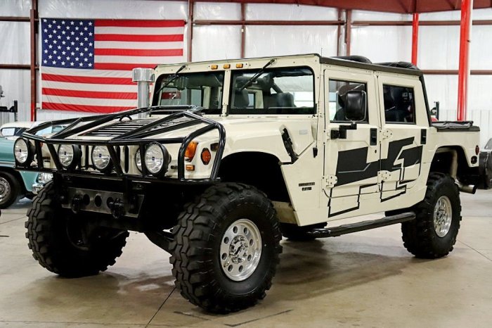 H1 hummer sale arnold schwarzenegger 1997 4x4 owned miles california only